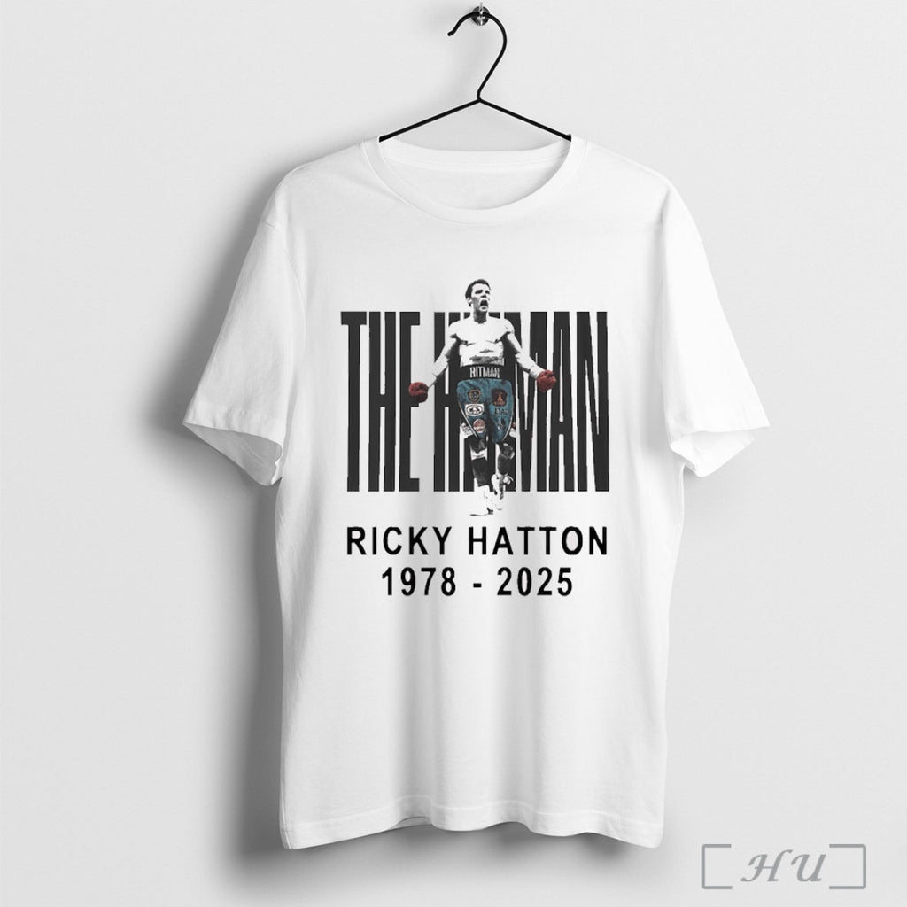 Officials Rest In Peace The Hitman Ricky Hatton 1978 2025 T Shirt