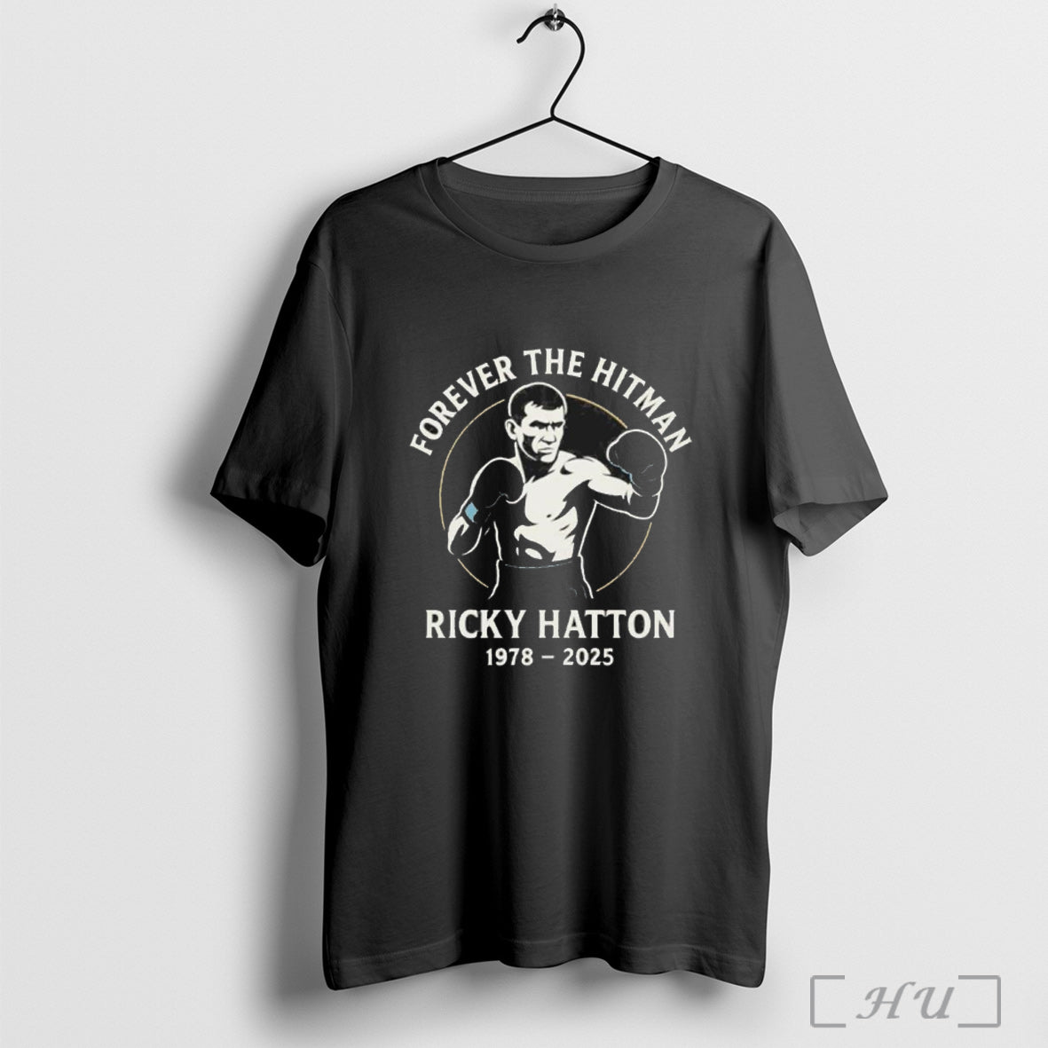 Officials Ricky Hatton Forever The Hitman Memorial T Shirt