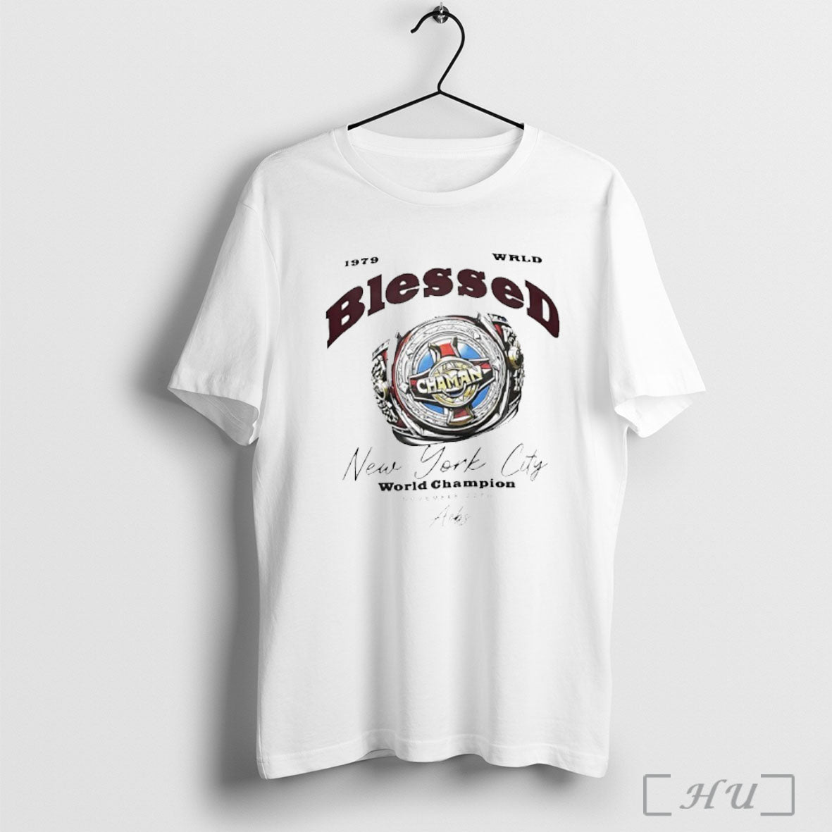 Officials Ring Wrld Blessed New York City World Champion 1979 T Shirt