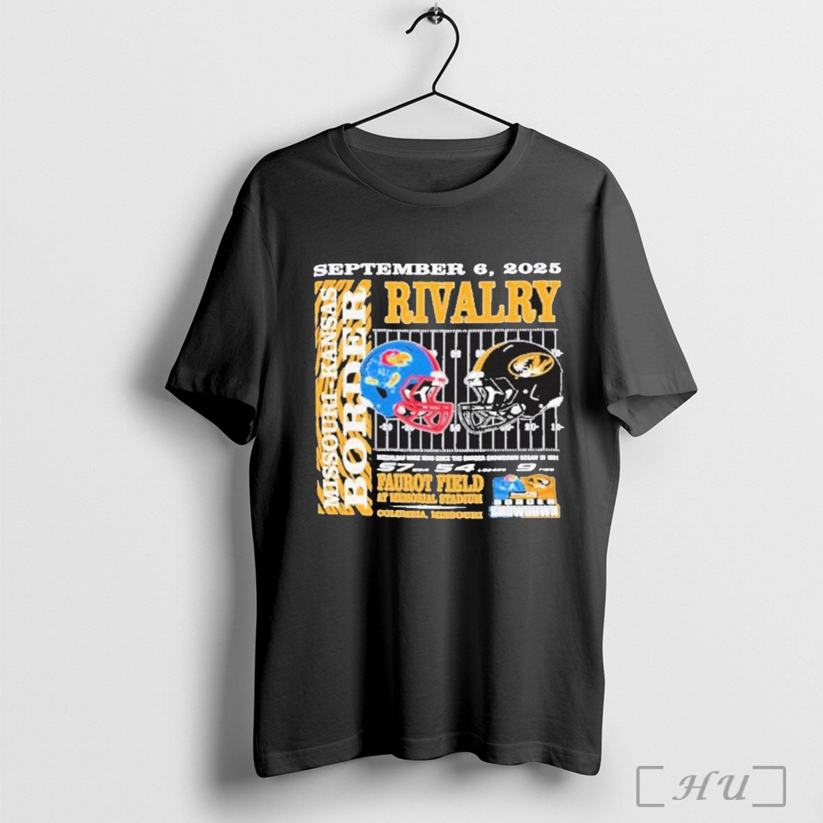 Officials Rivalry Missouri Tigers Vs Kansas Jayhawks September 6 2025 T Shirt