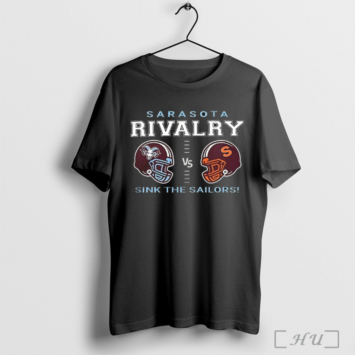 Officials Riverview Rams Vs Sarasota Sailors Football Sarasota Rivalry Sink The Sailors 2025 Helmet