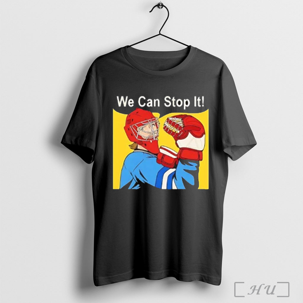 Officials Rosie The Riveter Goalie We Can Stop It T Shirt