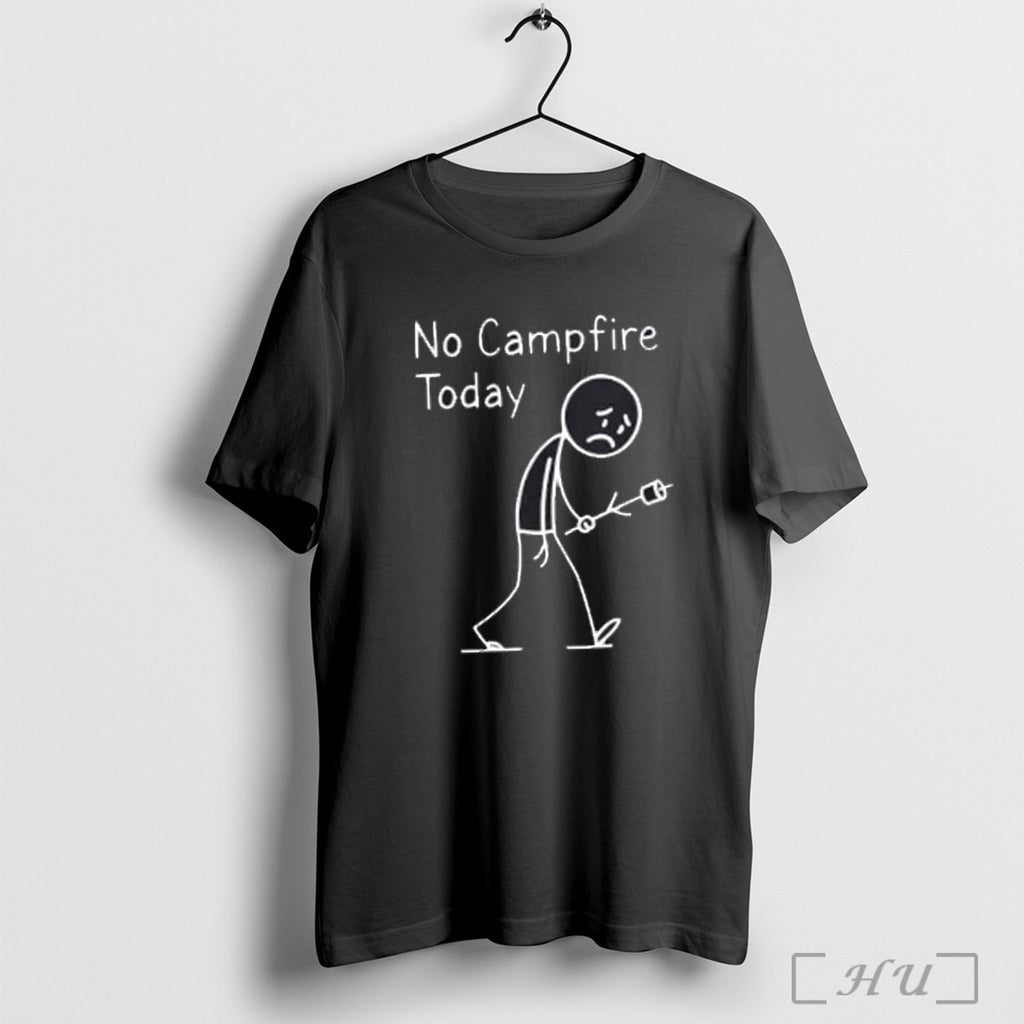 Officials Sad Day No Campfire Today Stickman T Shirt