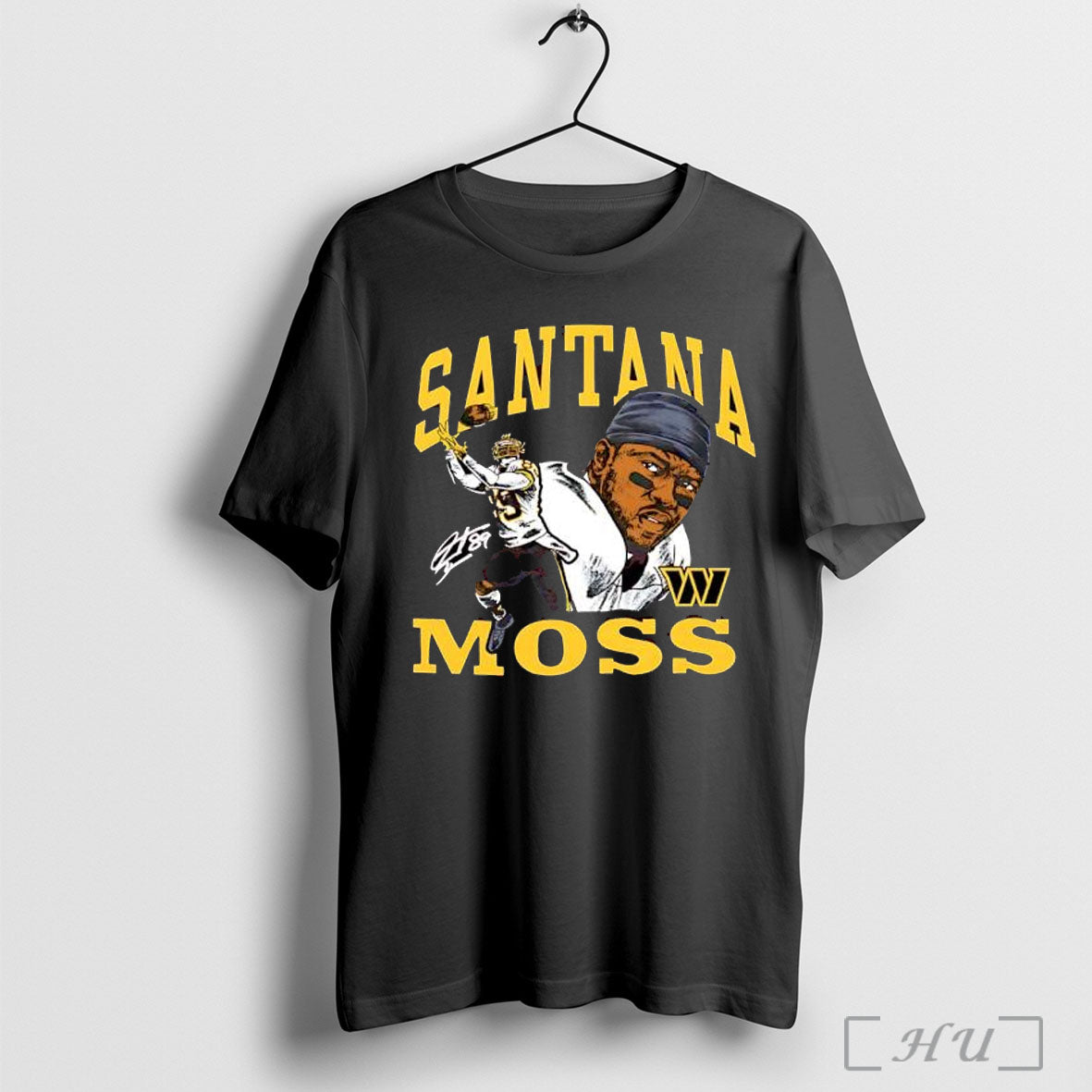 Officials Santana Moss Football Player Washington Redskins T Shirt