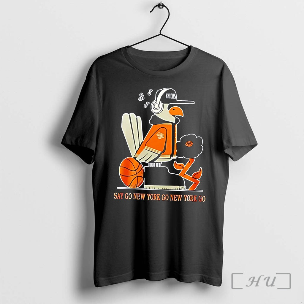 Officials Say Go New York Go Knicks Basketball Fan Black