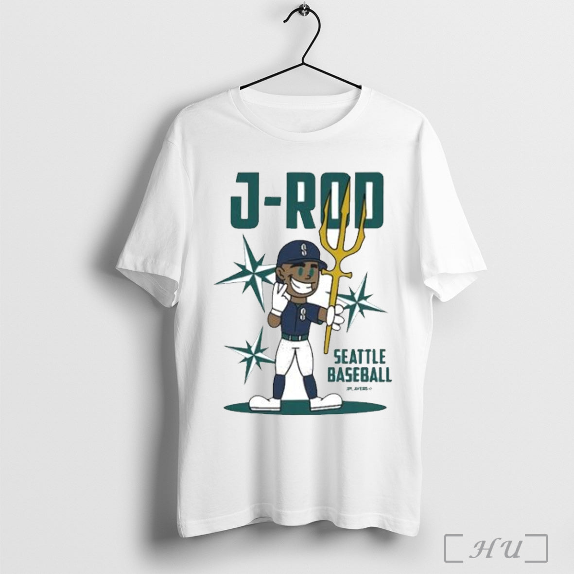 Officials Seattle Mariners Julio Rodriguez J Rod Summer Cartoon T Shirt