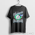 Officials Seattle Mariners Mlb 2025 Al West Division Champions Retro T Shirt