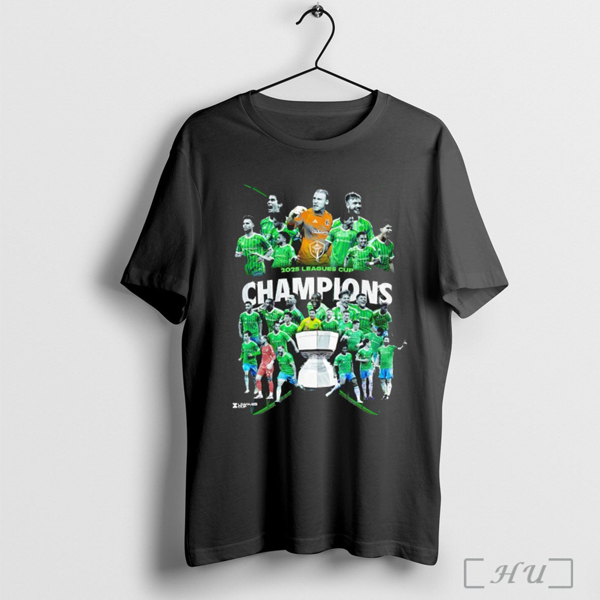 Officials Seattle Sounders Fc Are 2025 Leagues Cup Champions T Shirt Black T Shirt