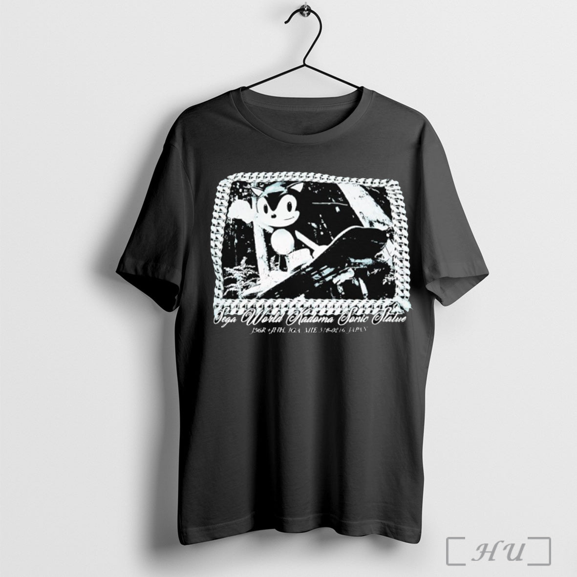 Officials Sega World Kadoma Sonic Statue T Shirt