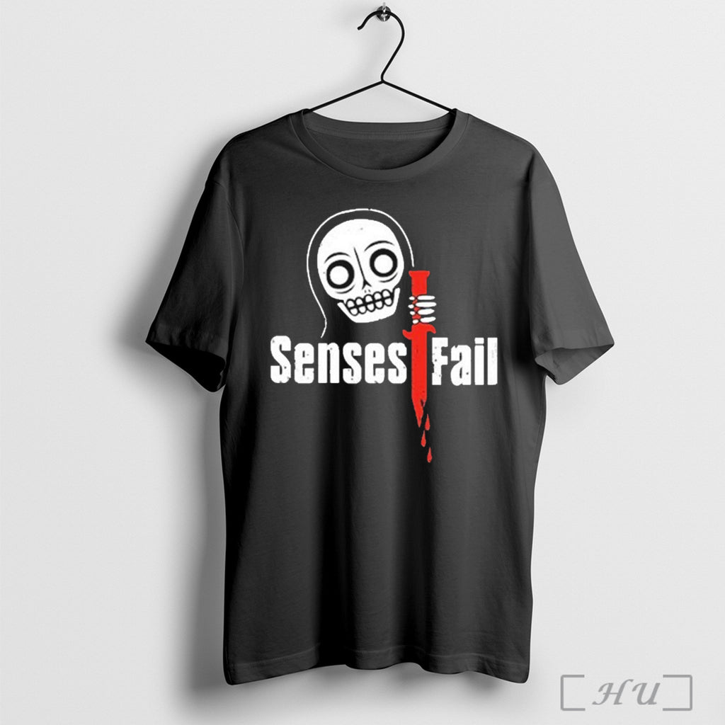 Officials Senses Fail Knife T Shirt