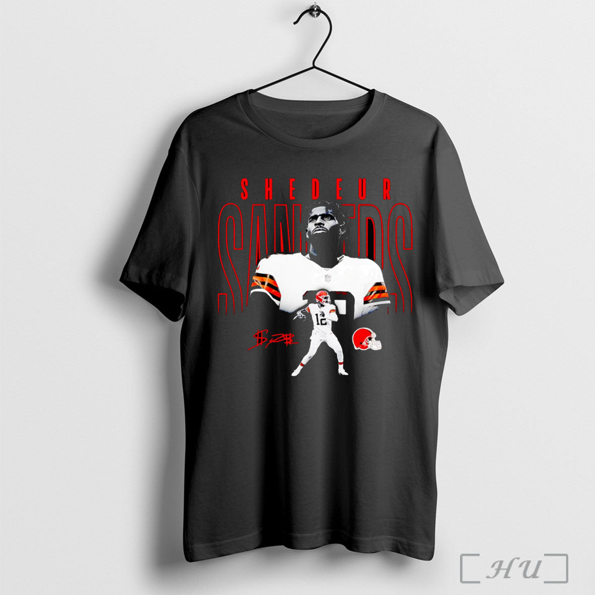 Officials Shedeur Sanders Cleveland Browns Humble Shadow Player T Shirt