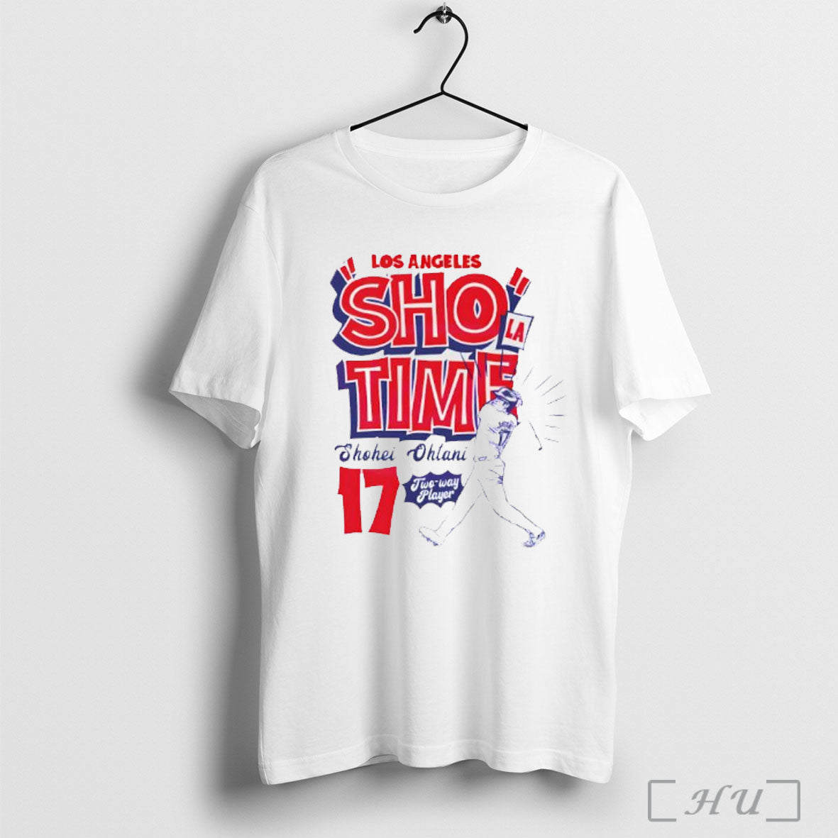 Officials Shohei Ohtani Los Angeles Dodgers Shotime Two Way Player T Shirt