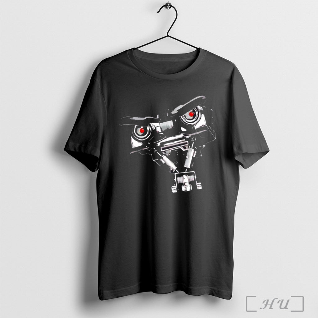 Officials Short Circuit Johnny 5 Robot Retro T Shirt