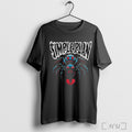 Officials Simple Plan Spooky Metal Spider Halloween T Shirt