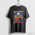 Officials Skeleton Free Speech Prisoner Of Expression T Shirt