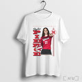 Officials Skyler Pierce Nebraska Volleyball Retro White T Shirt