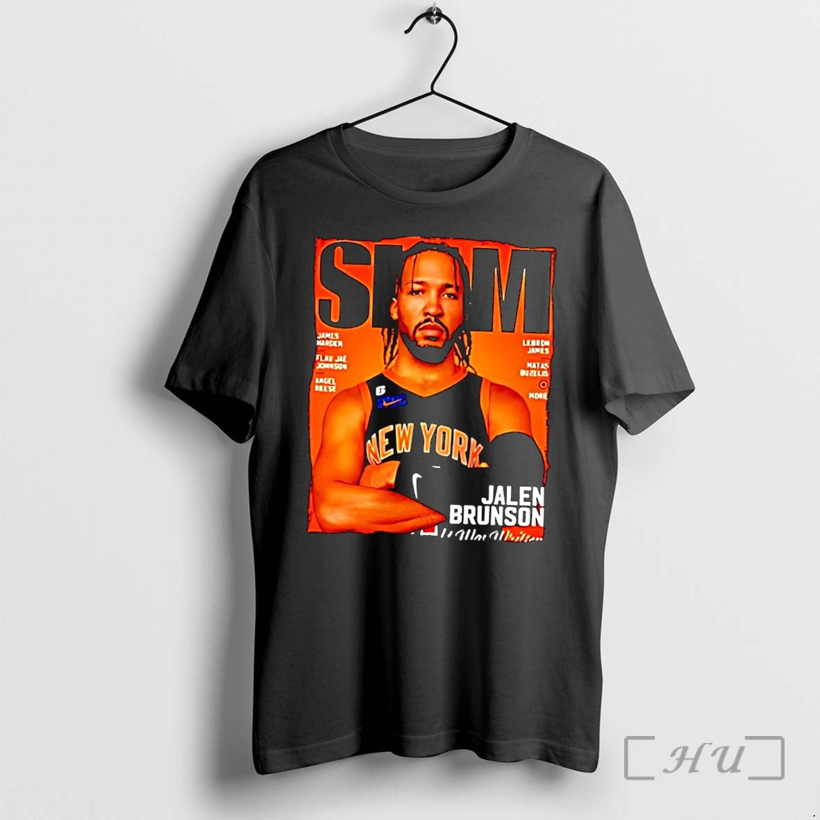Officials Slam Magazine Jalen Brunson New York Basketball Black