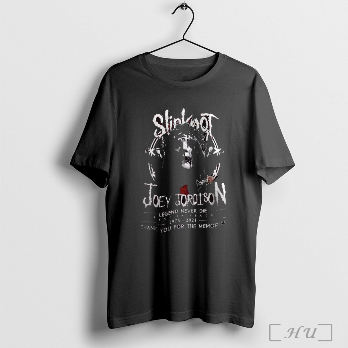 Officials Slipknot Joey Jordison Legend Never Die Rest In Peace 1975 2021 T Shirt