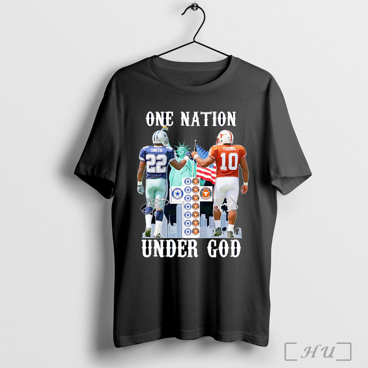 Officials Smith And Young One Nation Under God T Shirt