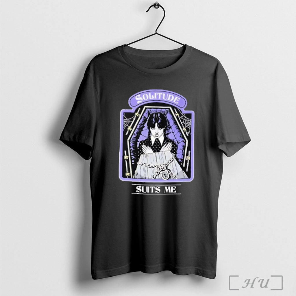 Officials Solitude Suits Me Halloween T Shirt