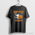 Officials Spooky Season Dallas Cowboys Football Halloween 2025 V Neck T Shirt