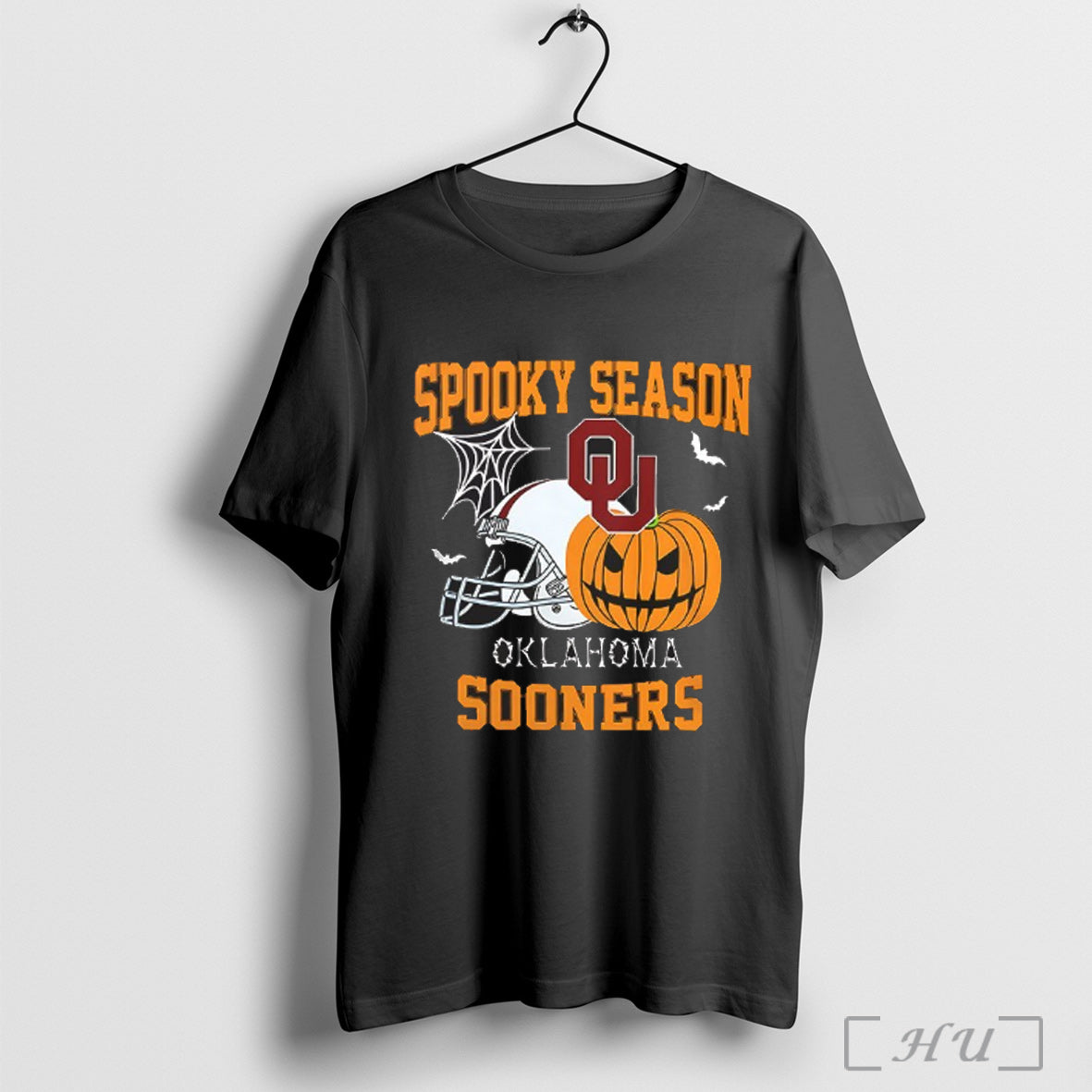Officials Spooky Season Oklahoma Sooners Football Halloween 2025 V Neck T Shirt