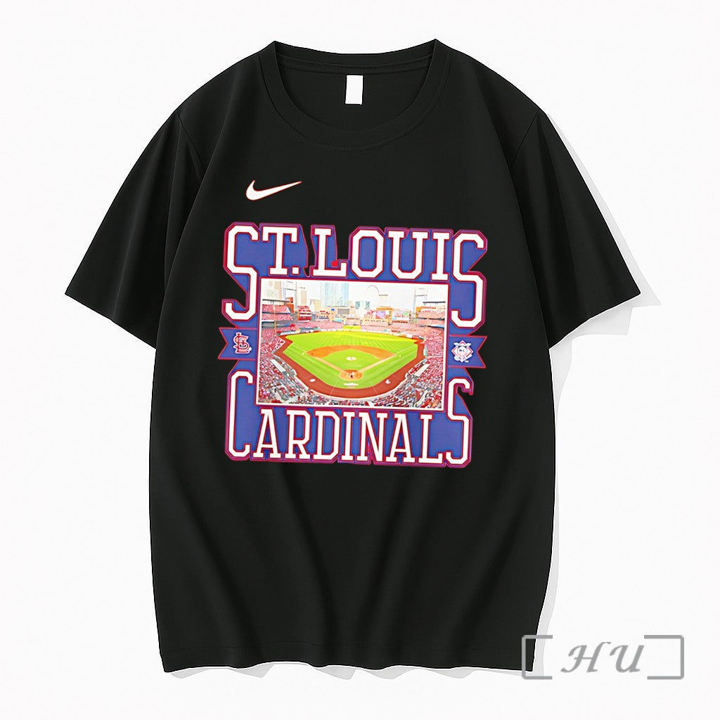 Officials St Louis Cardinals Stadium Logo Local Tee