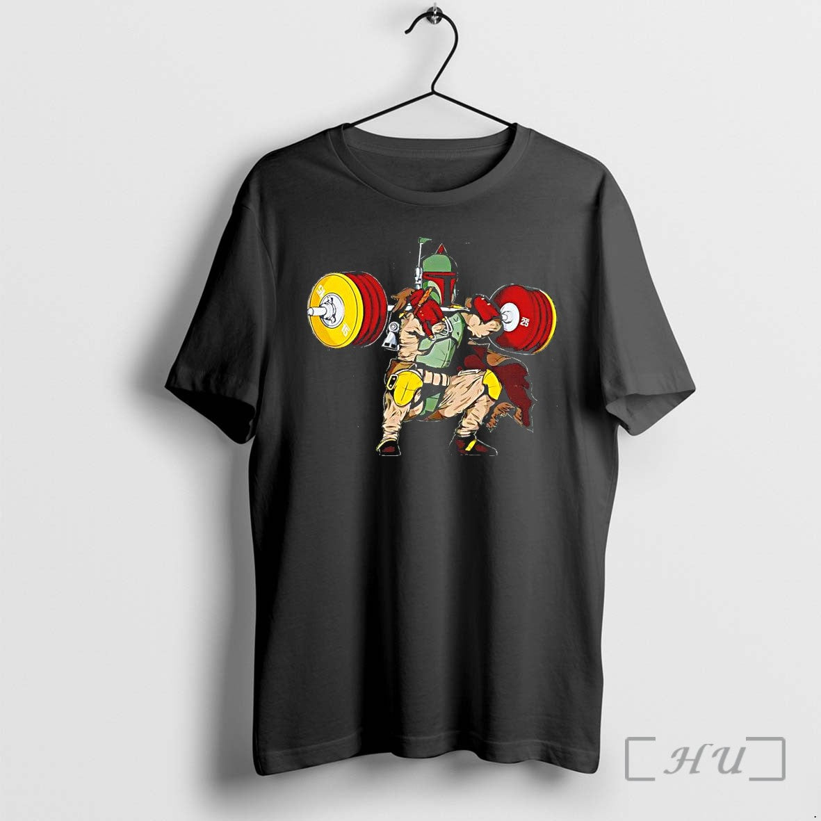 Officials Star Wars Boba Fett Weightlifting Squat