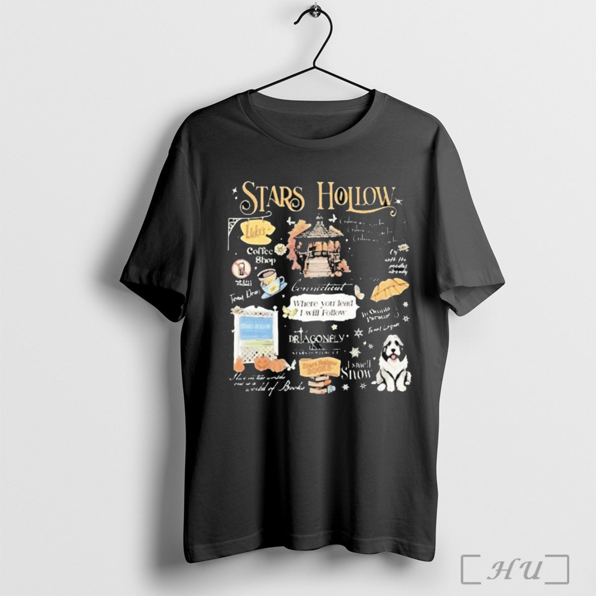 Officials Stars Hollow Gilmore Girls Lukes Diner Coffee T Shirt