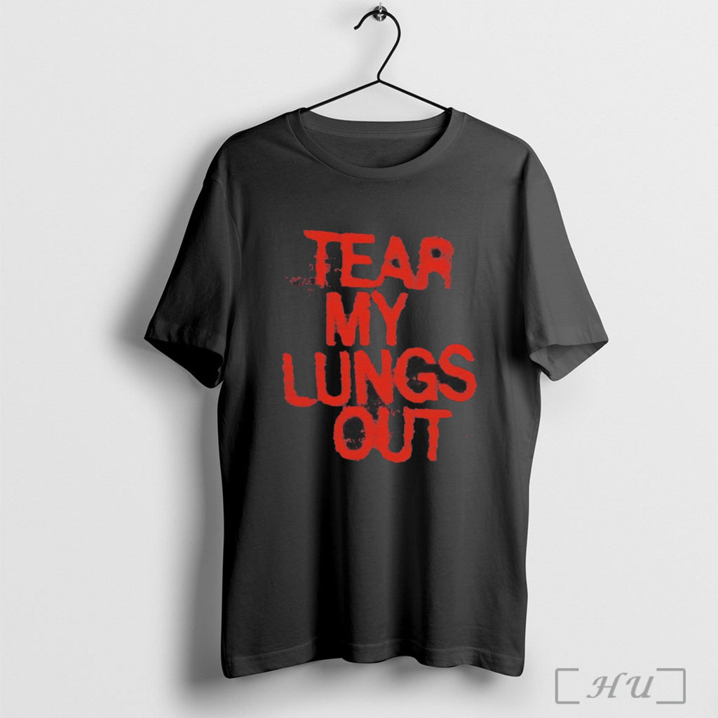 Officials Static Tear My Lungs Out T Shirt