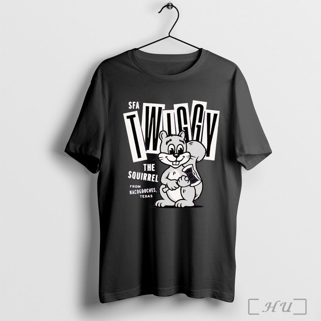 Officials Stephen F Austin Twiggy The Campus Squirrel T Shirt