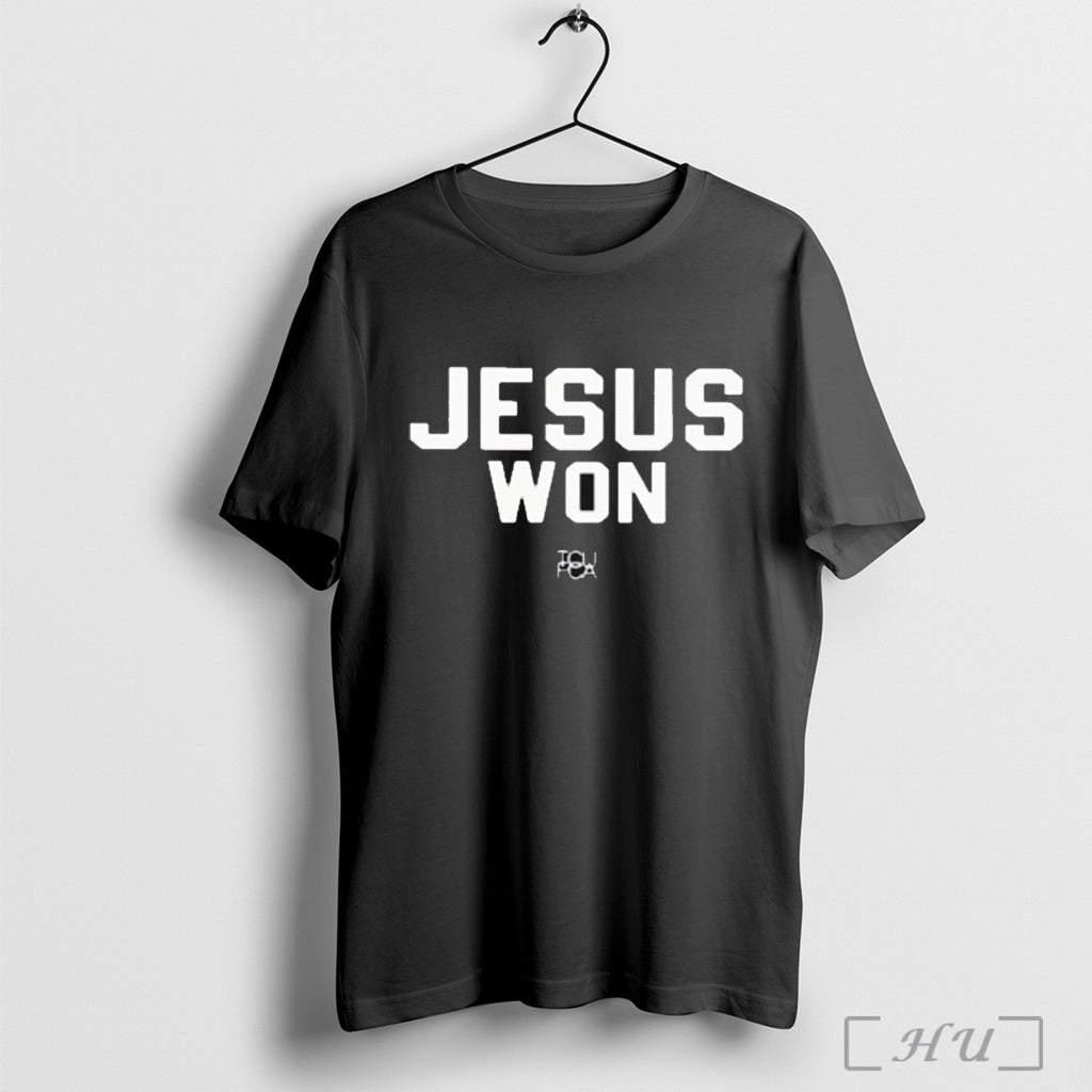 Officials Tcu Horned Frogs Jesus Won Tcu Fca T Shirt