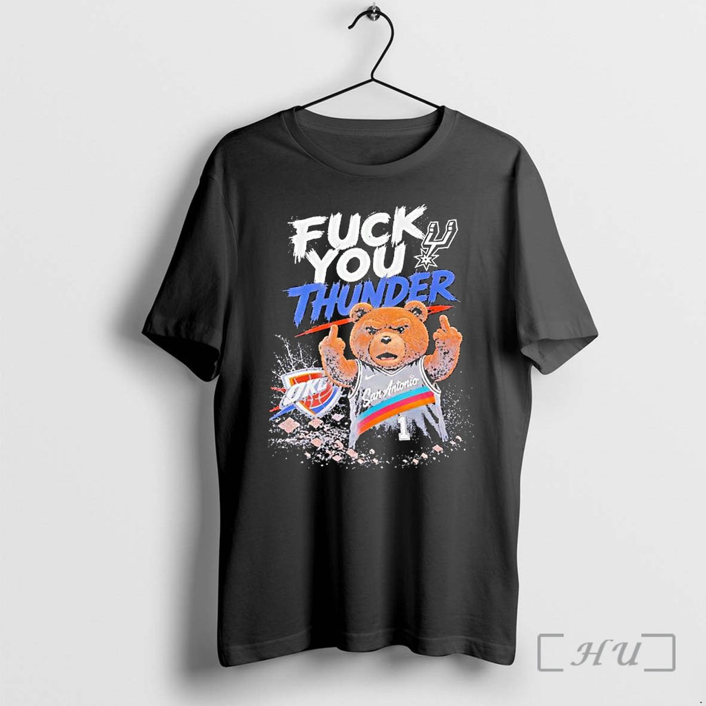 Officials Teddy San Antonio Spurs Fuck You Okc Thunder
