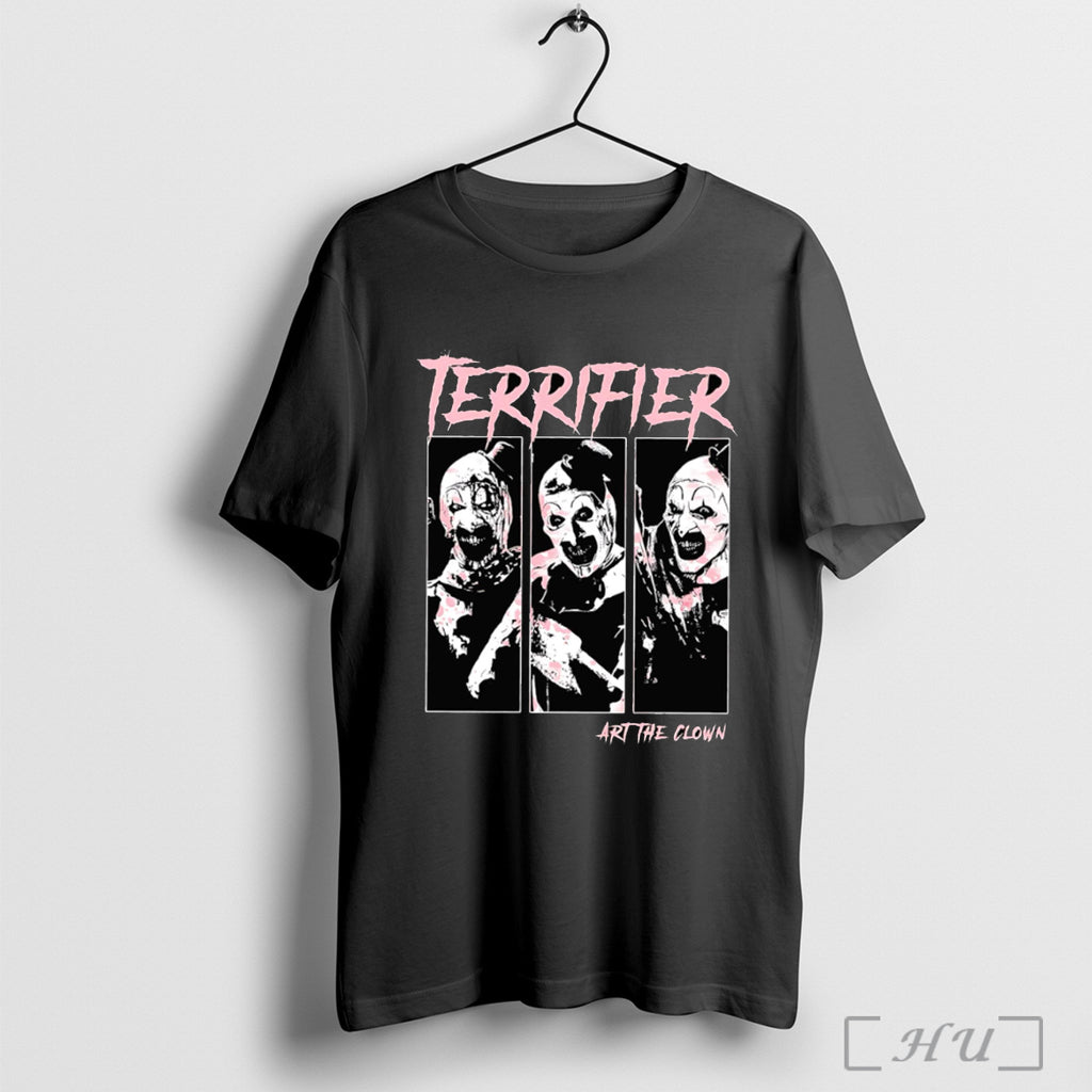 Officials Terrifier Scary Art The Clown T Shirt