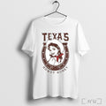 Officials Texas Howdy Honey Pin Up Cowgirl Horseshoe T Shirt