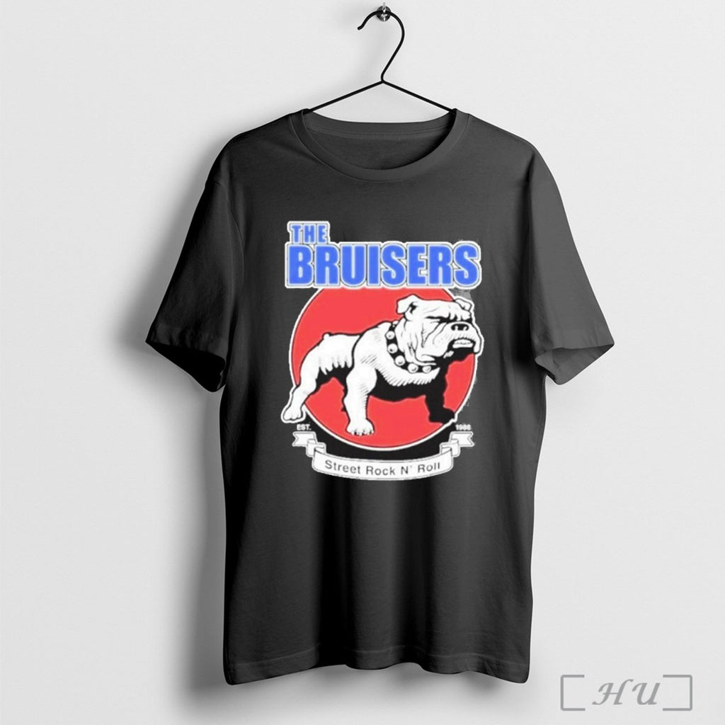Officials The Bruisers Street Rock N Roll Est 1988 Bulldog T Shirt