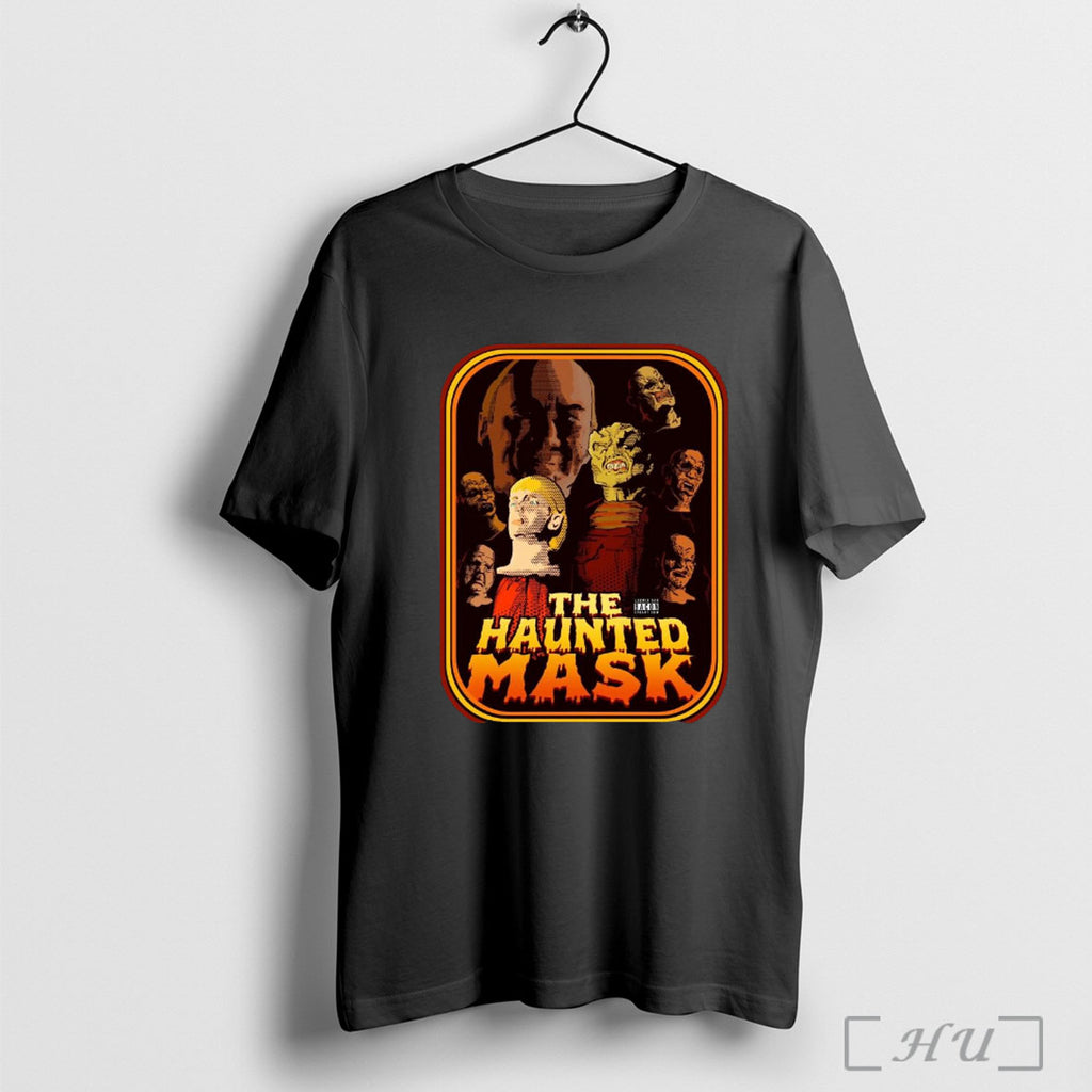 Officials The Haunted Mask Ludwig Van Bacon Lvbart Com Halloween T Shirt