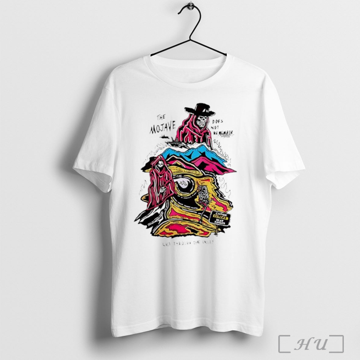 Officials The Mojave Does Not Remember Walk Through The Valley T Shirt