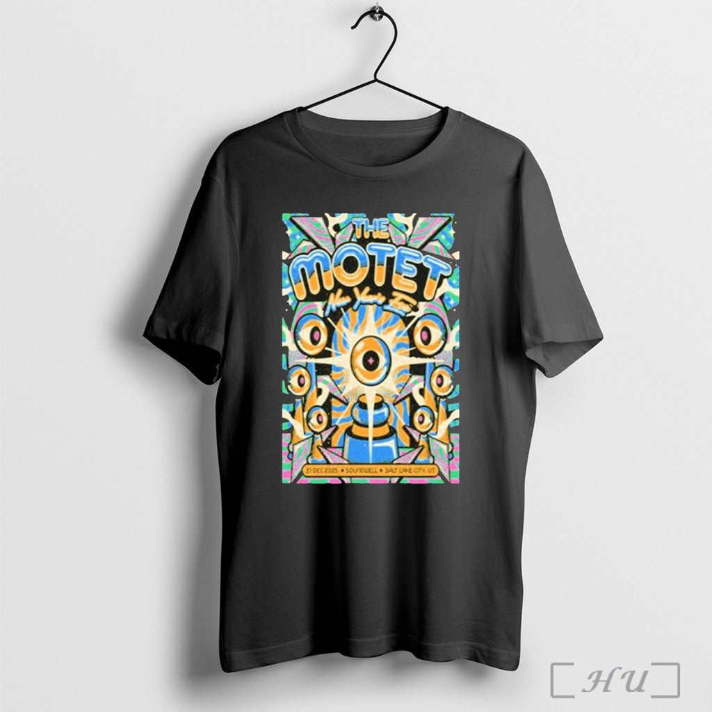 Officials The Motet Salt Lake City Ut Dec 31 2025 Event T Shirt