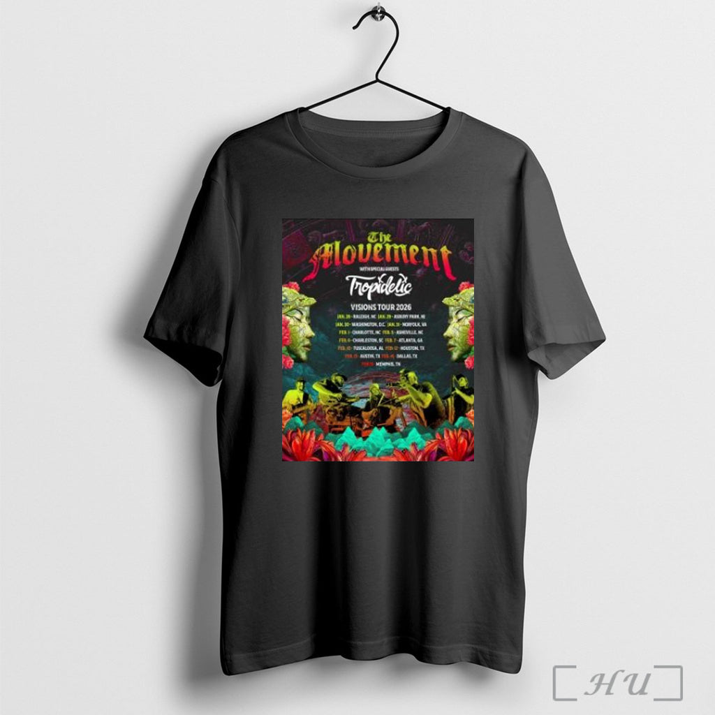 Officials The Movement Visions Tour 2026 T Shirt