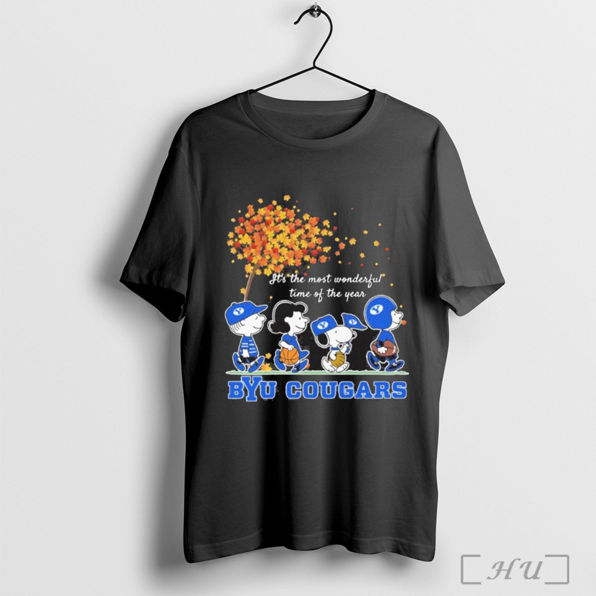 Officials The Peanuts And Byu Cougars In The Fall 2025 T Shirt