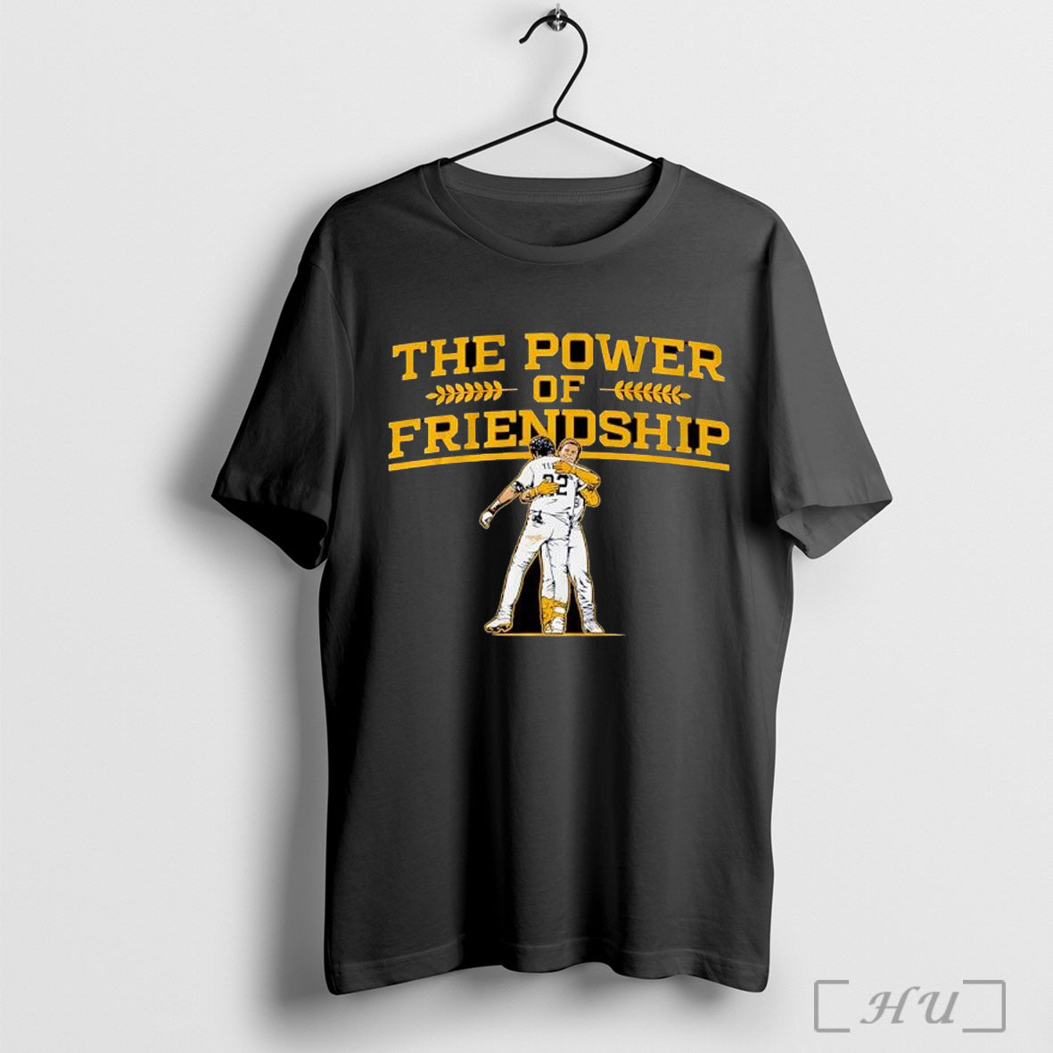 Officials The Power Of Friendship Milwaukee Baseball Hug T Shirt