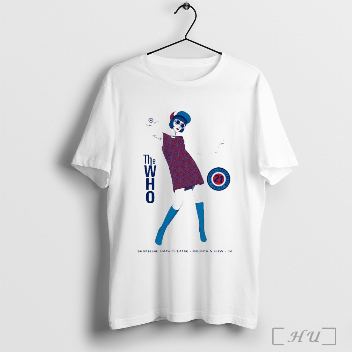 Officials The Who Shoreline Amphitheatre Mountain View Ca Sunday September 21 2025 Painting Unisex