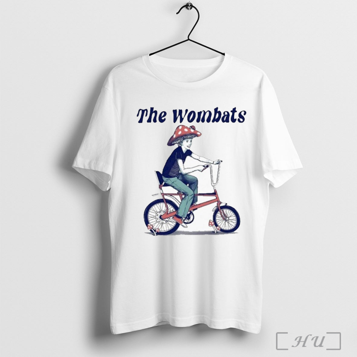 Officials The Wombats Bike Boy Tour 2025 Mushroom Hat T Shirt