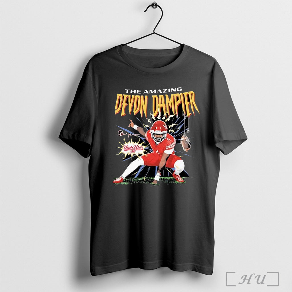 Officials The Amazing Devon Dampier Utah Utes Graphic T Shirt
