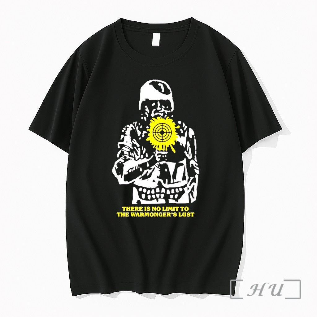Officials There Is No Limit To The Warmongers Lust Soldier Target Premium T Shirts Sweater