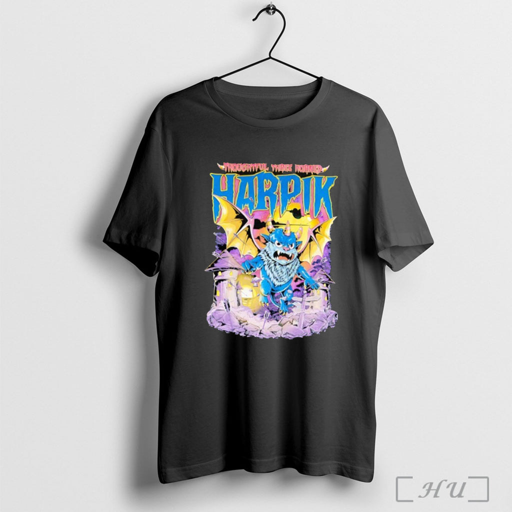 Officials Thoughtful Three Horned Harpik T Shirt