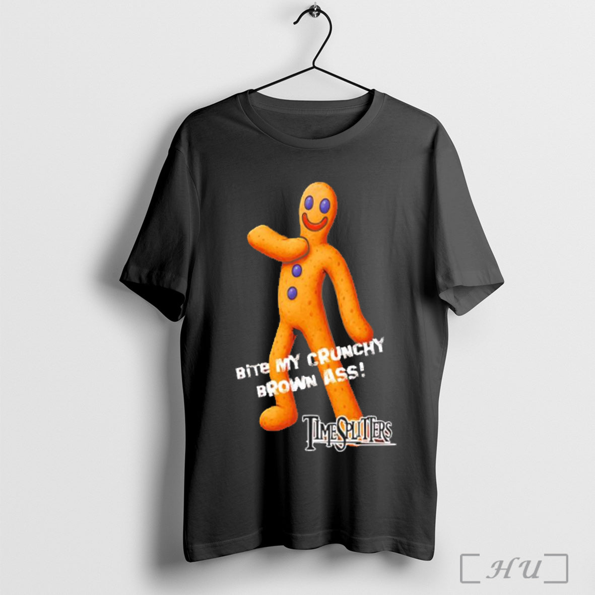 Officials Time Splitter Bite My Crunchy Brown Ass T Shirt