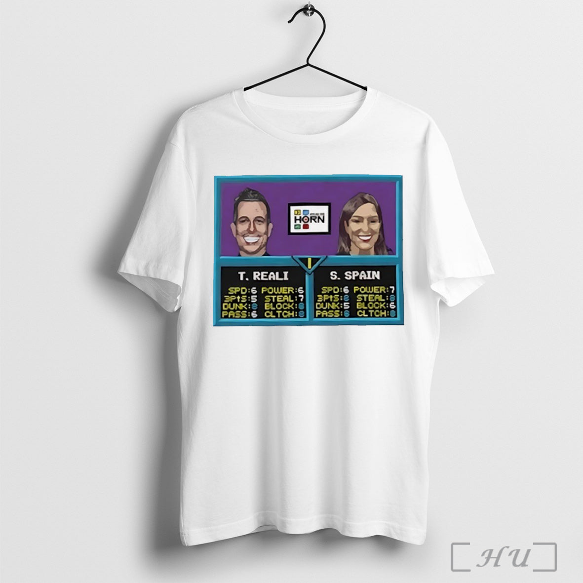 Officials Tony Reali And Sarah Spain Jam Digital T Shirt