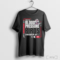 Officials Top These Blood Pressure Birds Stressing Me Out Atl T Shirt